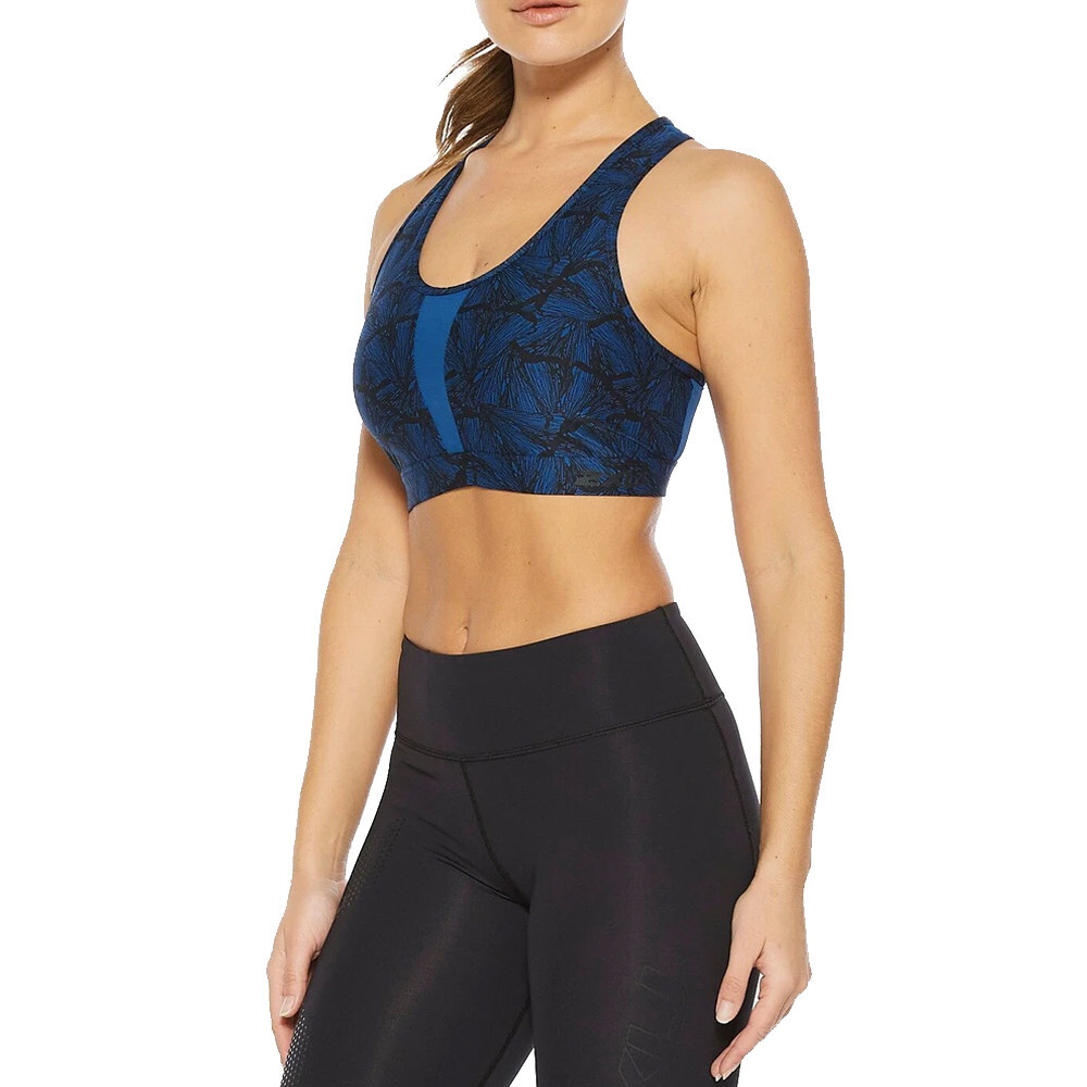 

Спортивный топ 2XU Perform Medium Impact Crop, синий