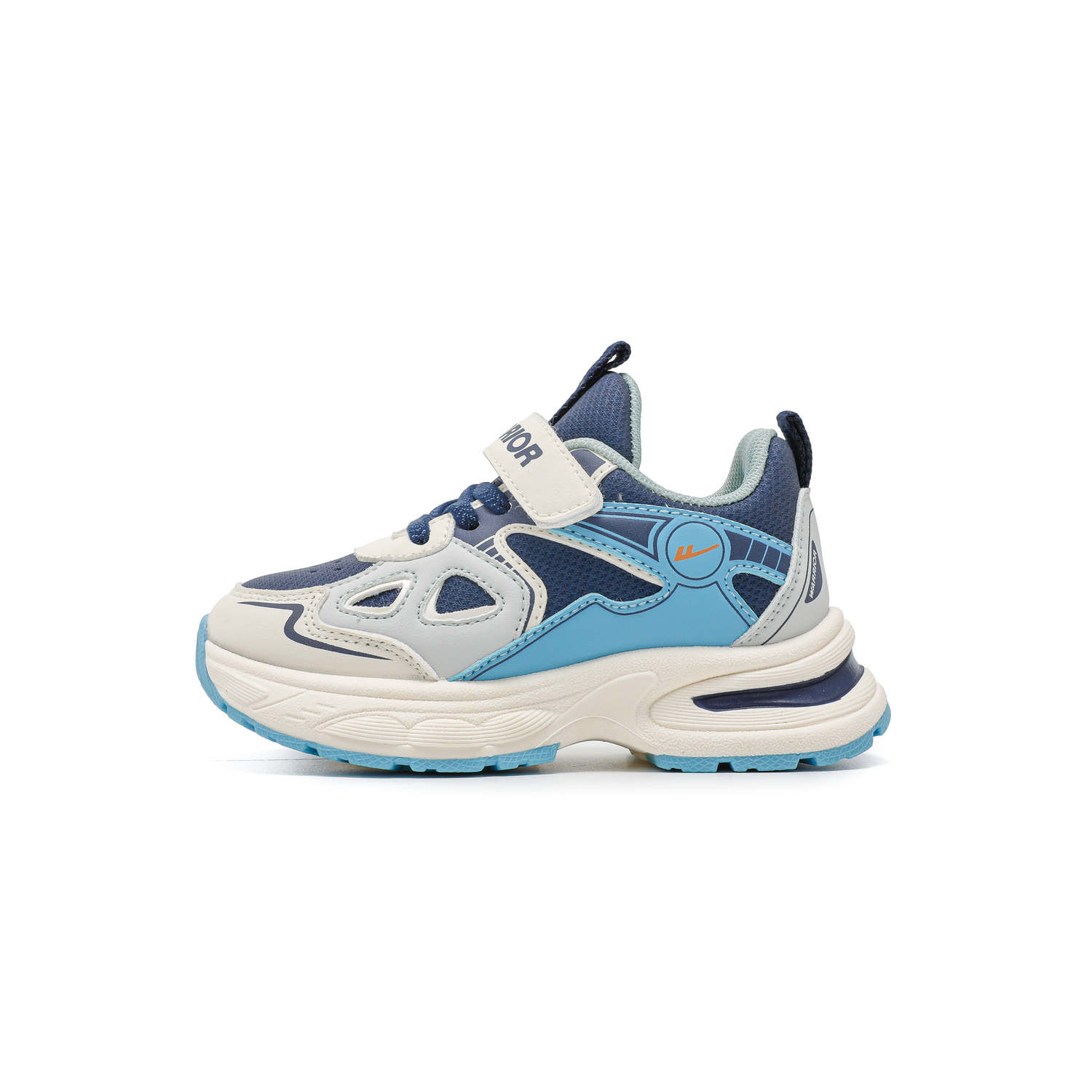 

WARRIOR Детские кроссовки Mid top Lifestyle из синтетической кожи с противоскользящей подошвой, амортизацией и устойчивостью к истиранию