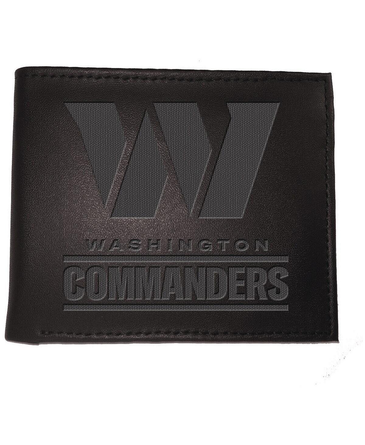 

Мужской черный гибридный складной кошелек Washington Commanders Evergreen Enterprises