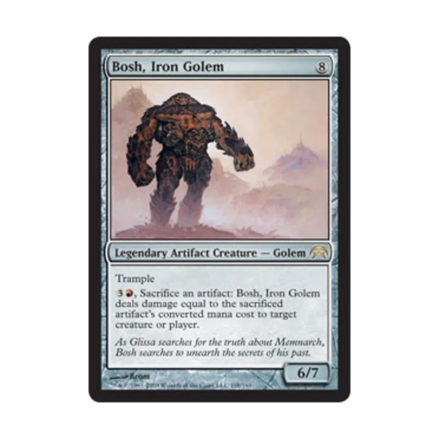 

CCG Бош, Железный Голем (клавиша R), MTG - Planechase