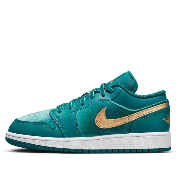 

Кроссовки 1 low se velvet 'geode teal velvet' Air Jordan, мультиколор