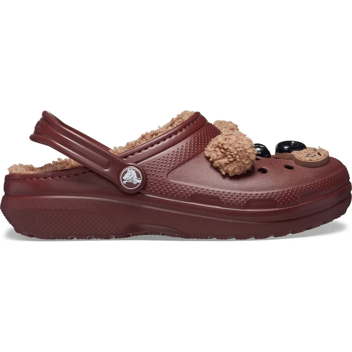 

Детские сабо Classic Lined IAM Brown Bear Clog T Crocs, коричневый