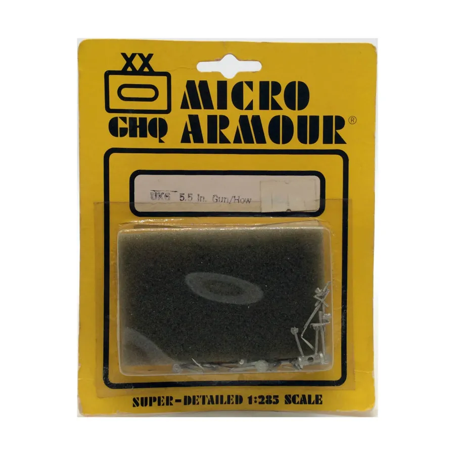 

5.5 Гаубичные орудия тяжелой артиллерии, WWII Micro Armour - United Kingdom - Self-Propelled and Towed Guns (1:285)