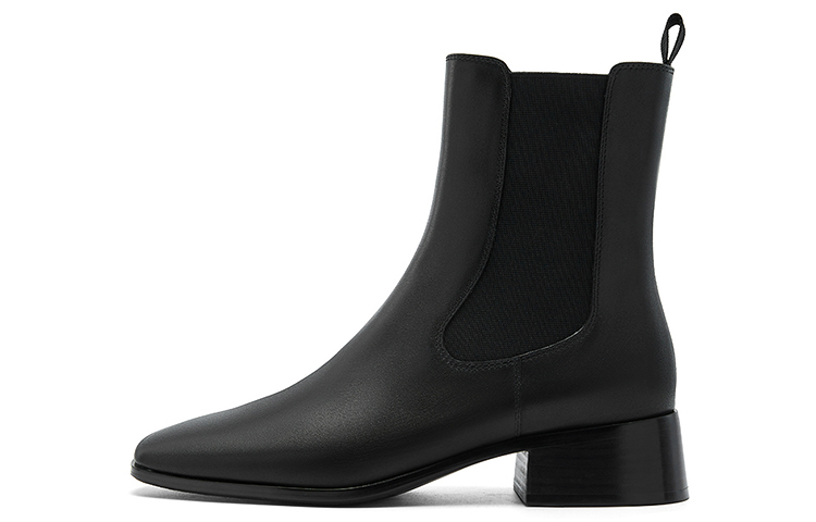 Женские короткие челси-ботинки 3,3 см NINE WEST, экрю — фото 2
