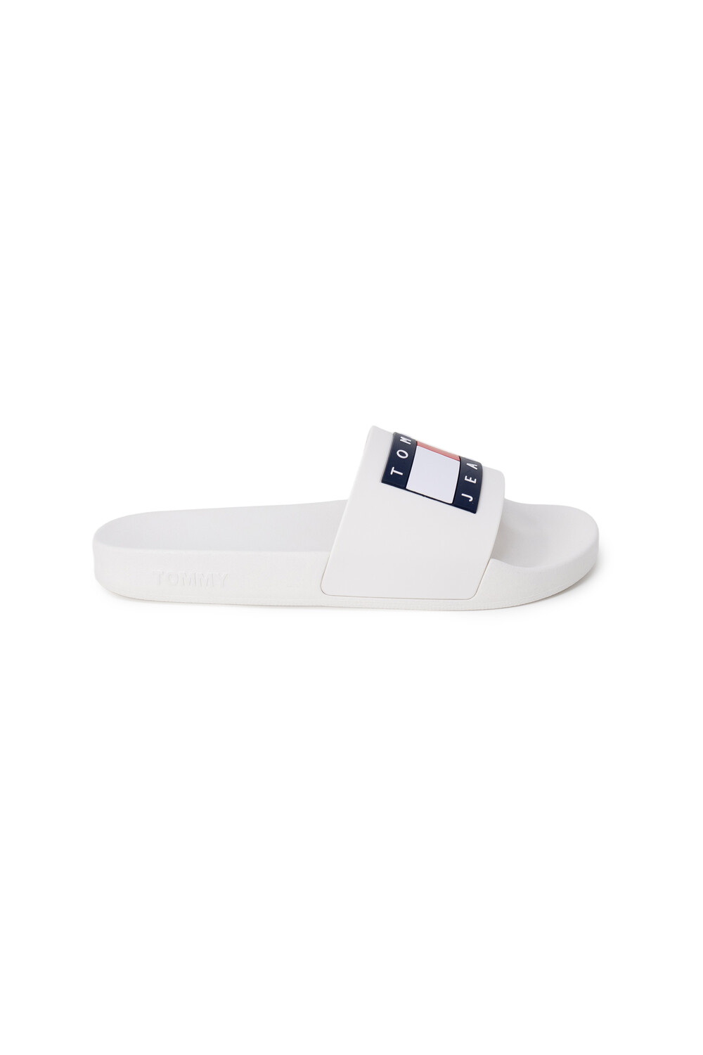 Шлепанцы Tommy Jeans на толстой подошве, белый