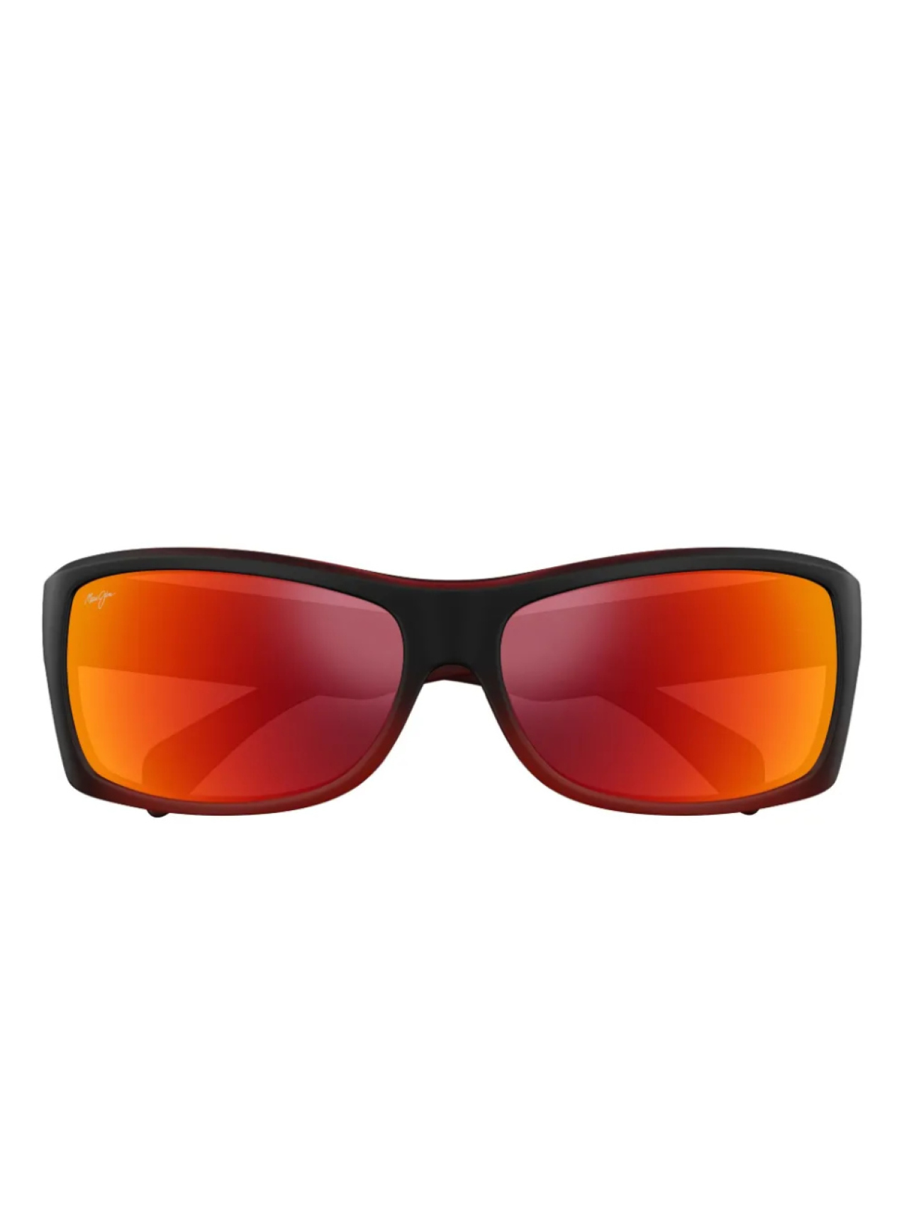 

Солнцезащитные очки Maui Jim Equator с прямоугольными красными линзами, черный