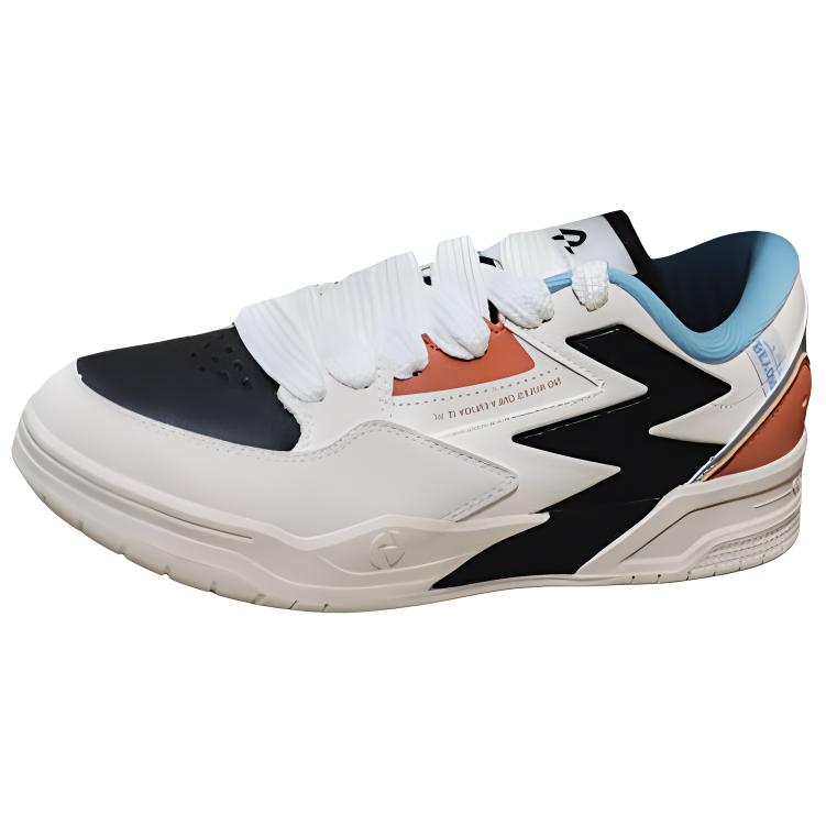 

Скользоустойчивые низкие скейтерские кеды мужские белый черный синий 361°