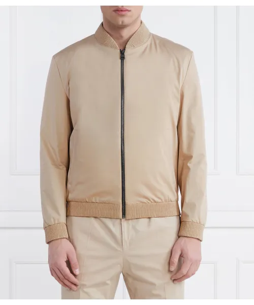 

Бомбер ukashi232x Regular fit Hugo, бежевый