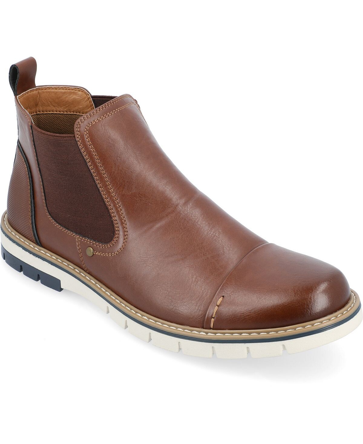 

Мужские ботинки челси из пеноматериала Waylon Tru Comfort без застежки на мыске Vance Co.