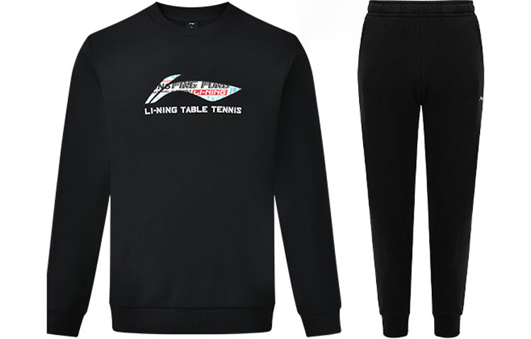 

Комплект худи LiNing Unisex черный+черный
