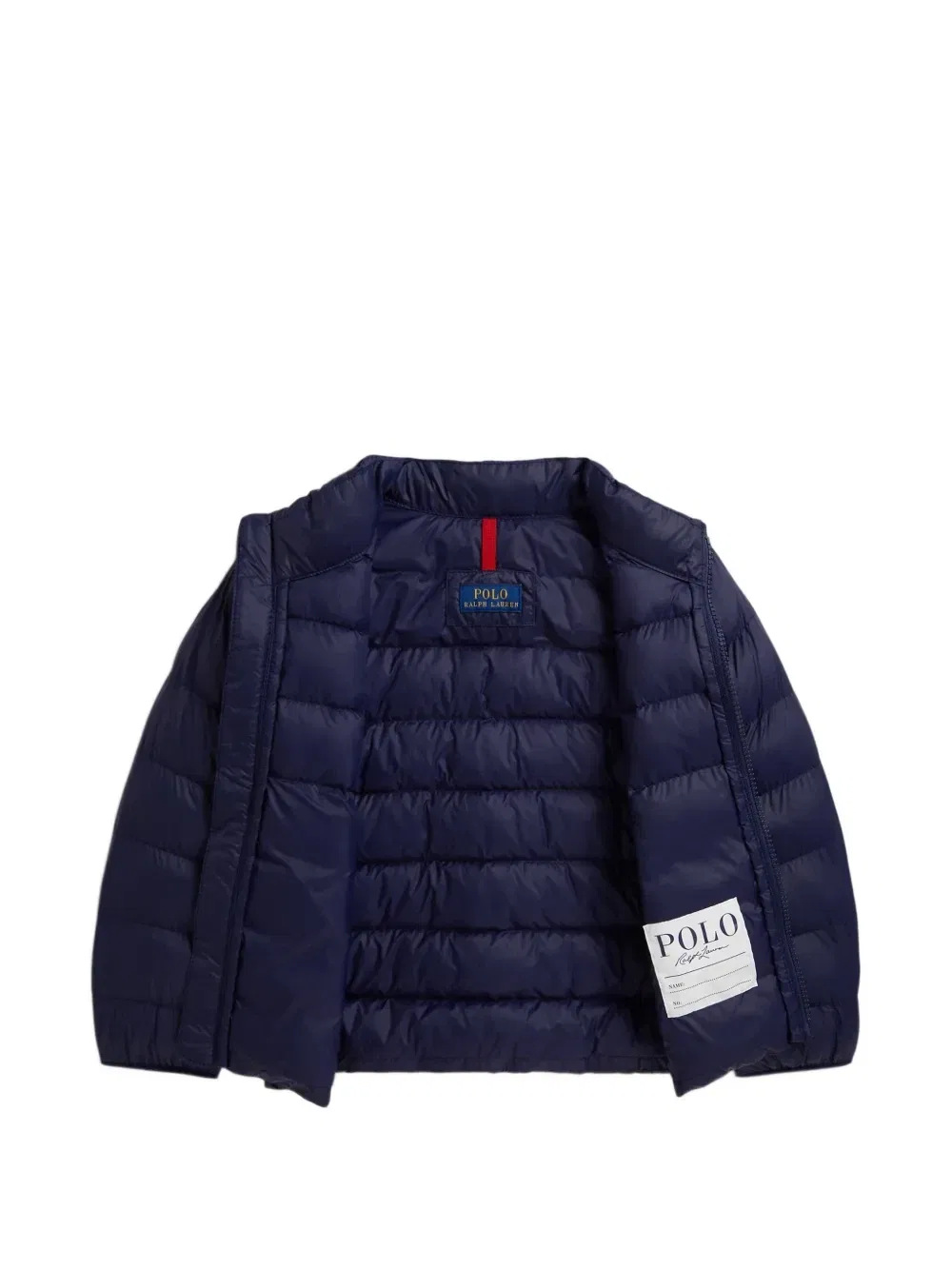 Стеганая куртка Polo Ralph Lauren Kids, синий — фото 3