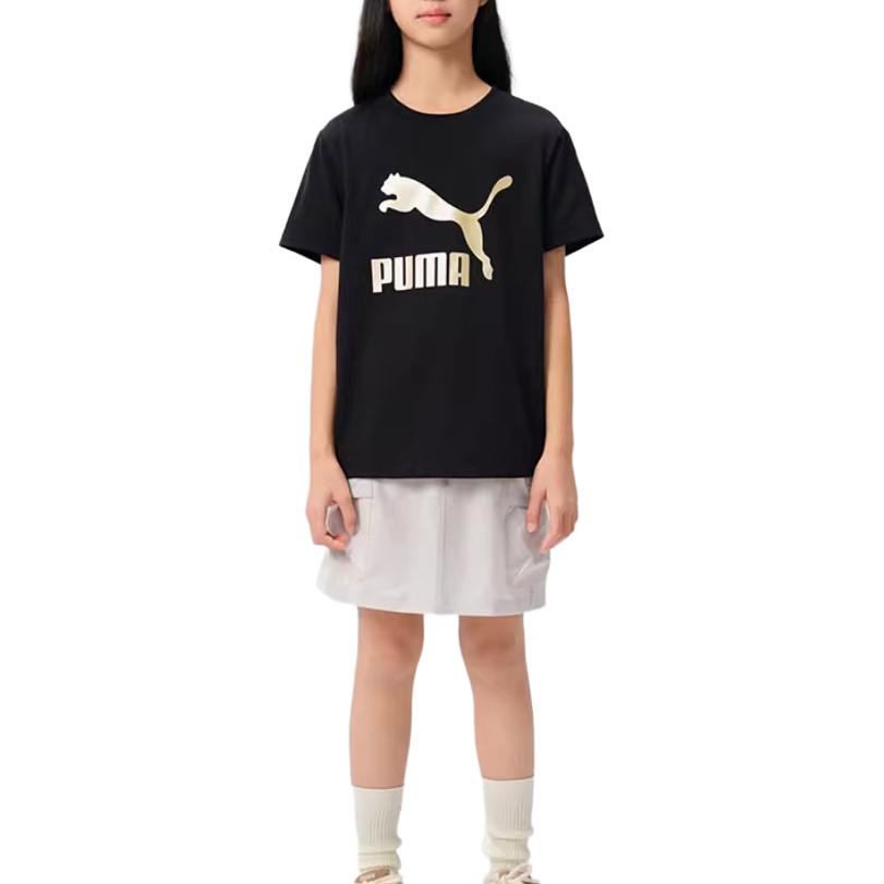 PUMA Футболка Sportstyle Series Black Kids' — фото 3