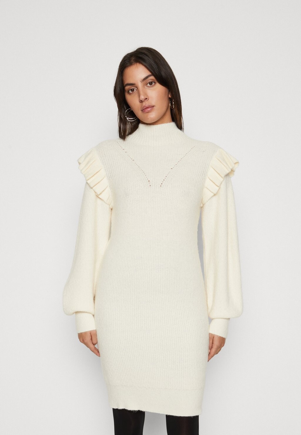 

Платье ажурное VILA VIBOOBA FRILL, цвет birch
