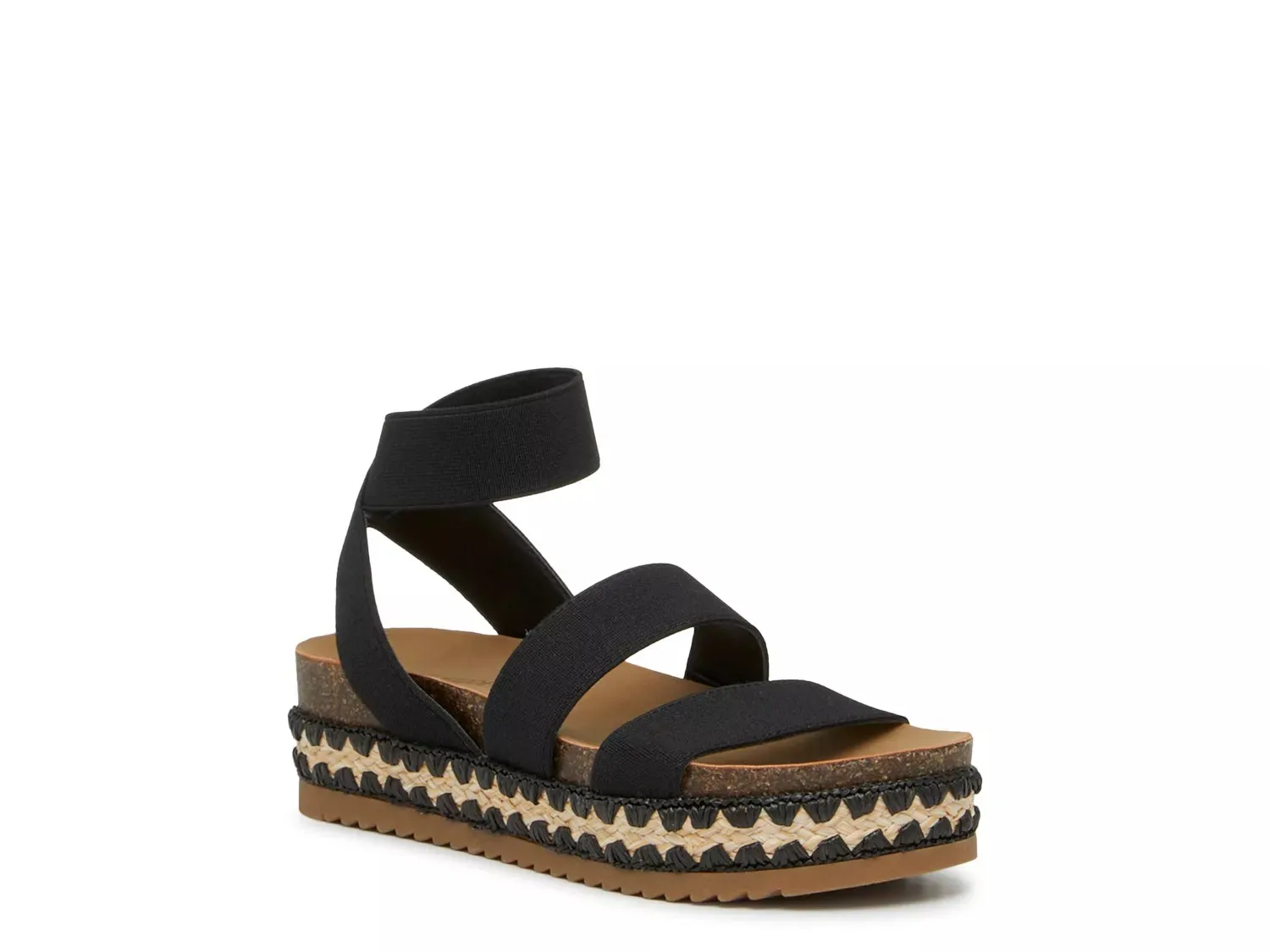 

Steve Madden Krissy Sandal - детский, черный материал
