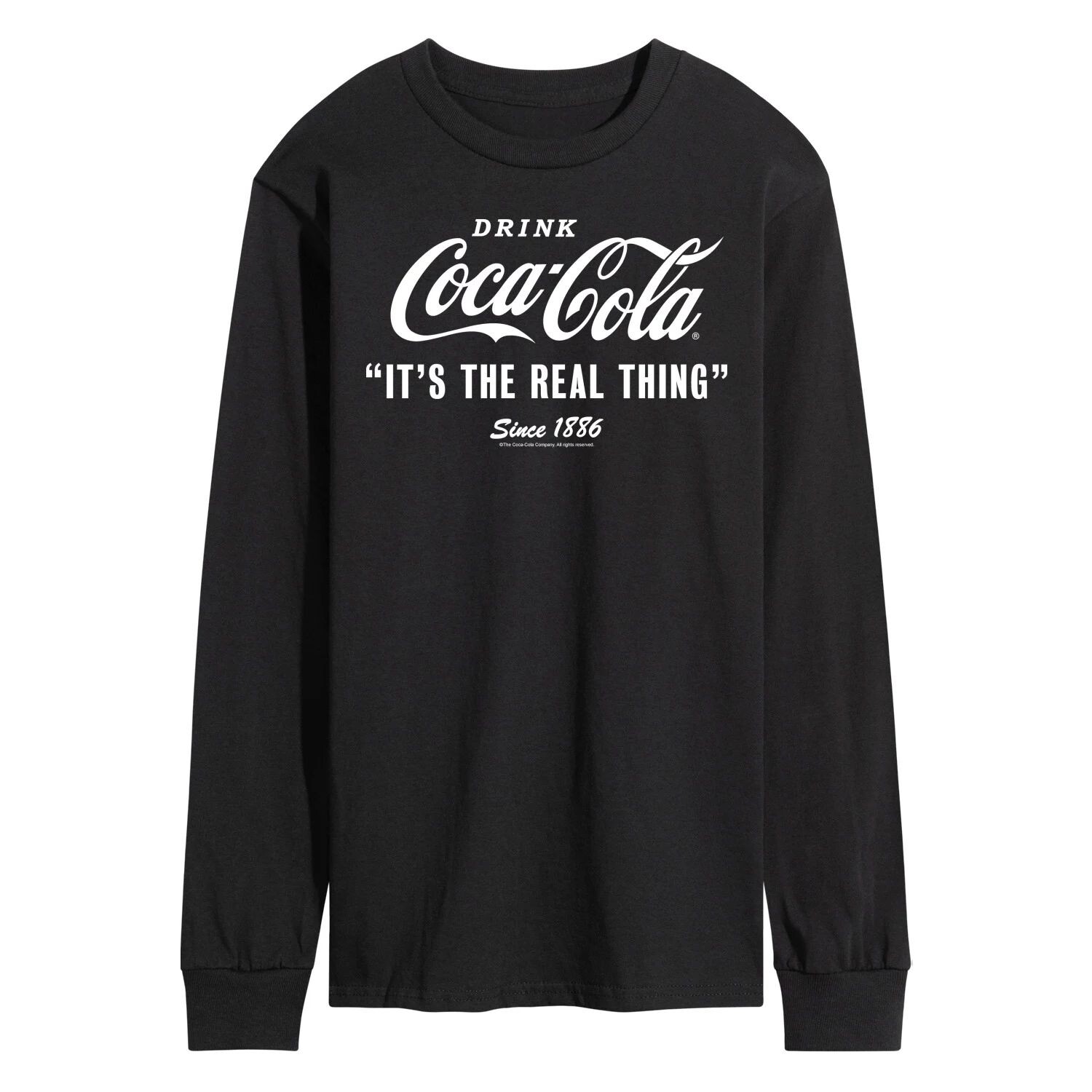 

Мужская футболка с рисунком Coca-Cola It's The Real Thing Licensed Character