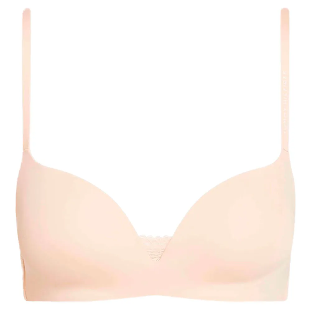Бюстгальтер Tommy Hilfiger Wireless Push Up, розовый — фото 3