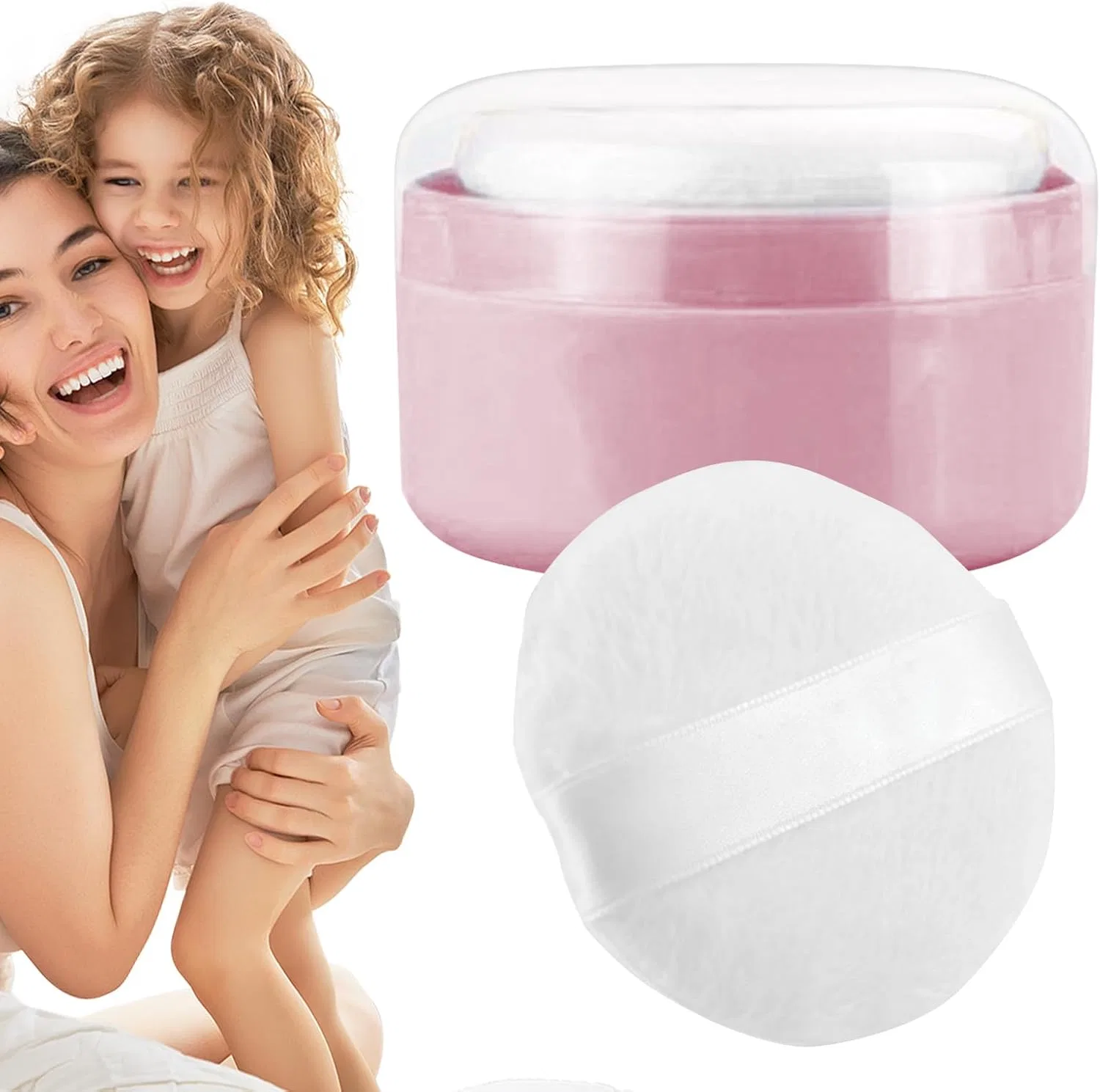 Контейнер для присыпки Puffed Baby Powder Container, 1 шт, 0.11 кг