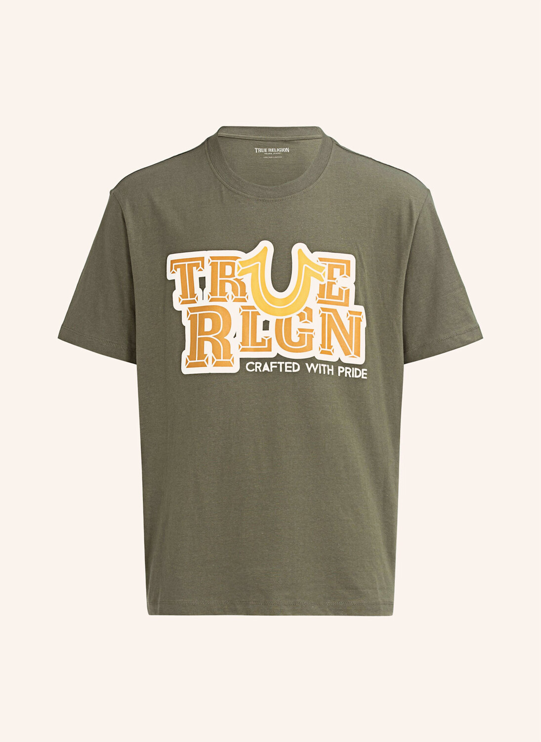 

Футболка плотность TRUE RELIGION, оливковый