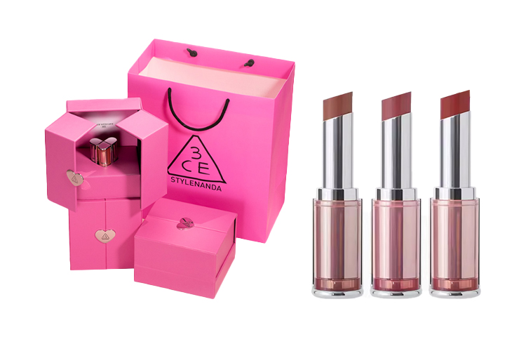 

Мягкий матовый тюбик 3 упаковки набор макияжа легко растушевывается матовый 3CE