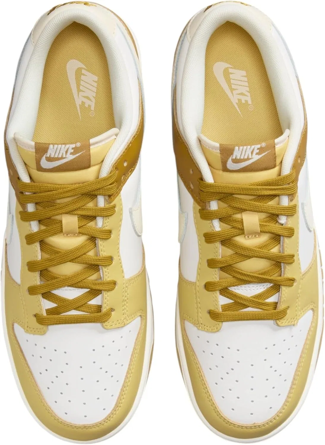 Мужские скейтбордистские кроссовки Nike Dunk Low Retro, бронзовый — фото 4