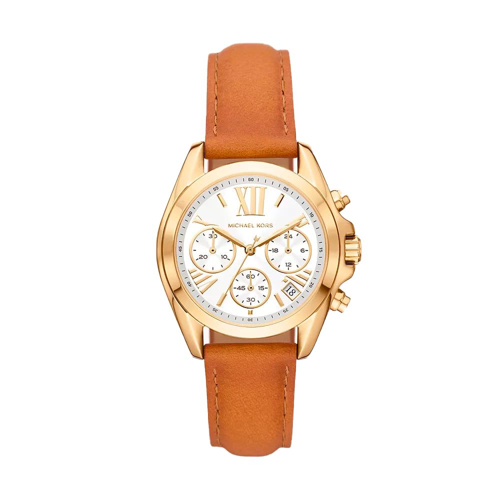 

Часы из коричневой кожи Michael Kors