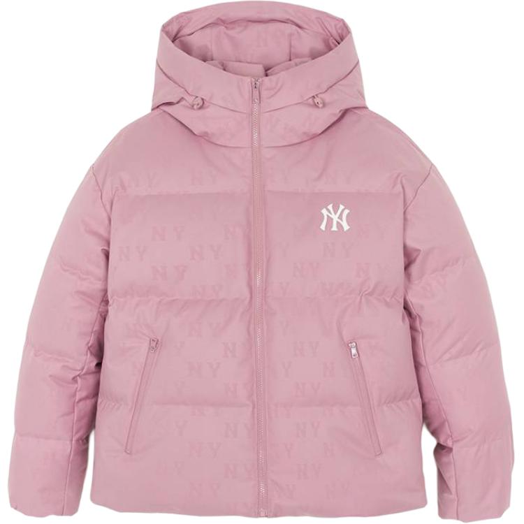 

Пуховик unisex New York Yankees FW25 из коллекции monogram MLB, светло-розовый