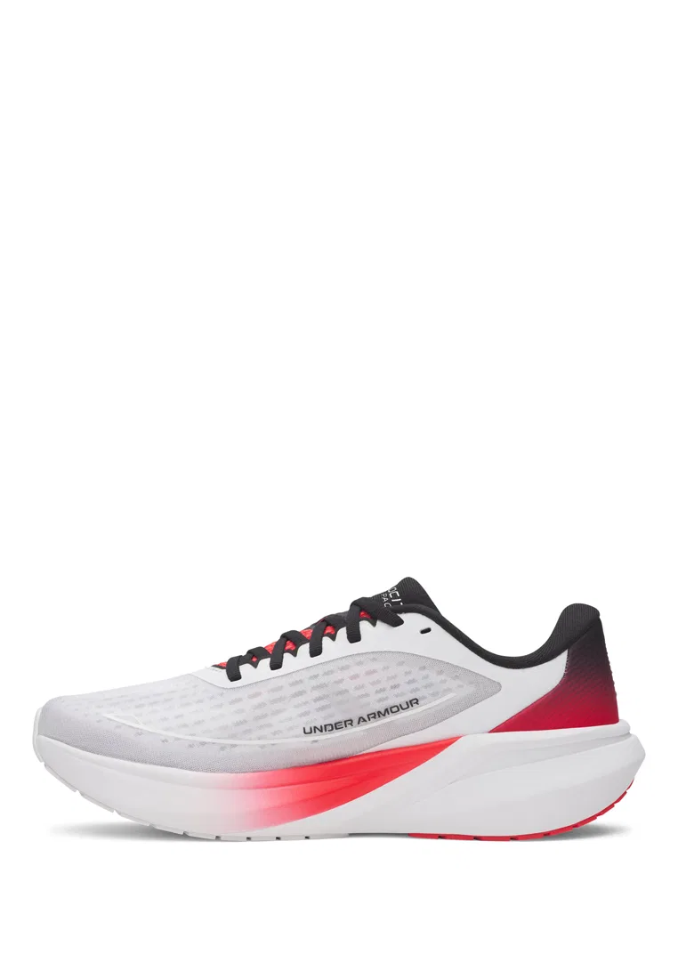 Кроссовки мужские, Velociti Pace Under Armour, белый/черный/красный — фото 3