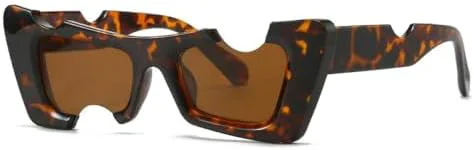 

Винтажные солнцезащитные очки 2027 года с маленьким вырезом для женщин, модные солнцезащитные очки в стиле хип-хоп для мужчин, панк-очки, белые очки MTZJH, C3