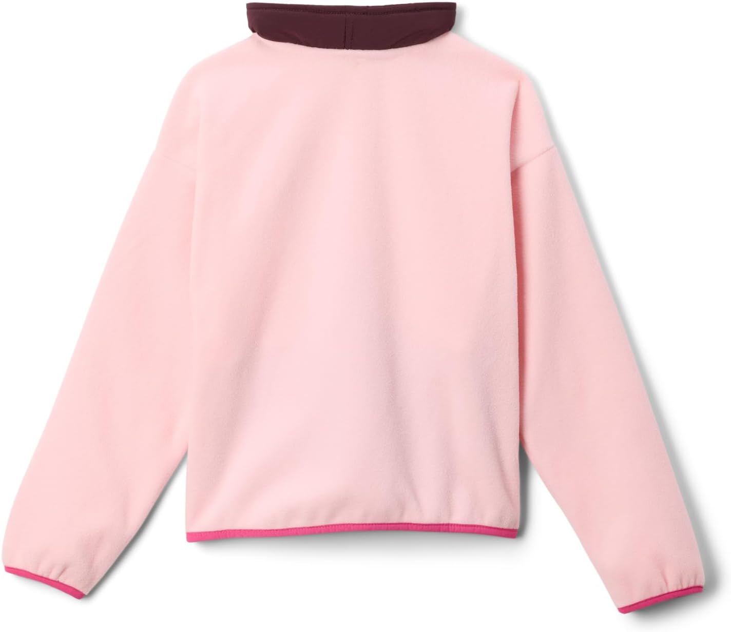 Флисовая кофта Columbia Boys Sequoia Grove Half Zip, Satin Pink/Moonvista — фото 2