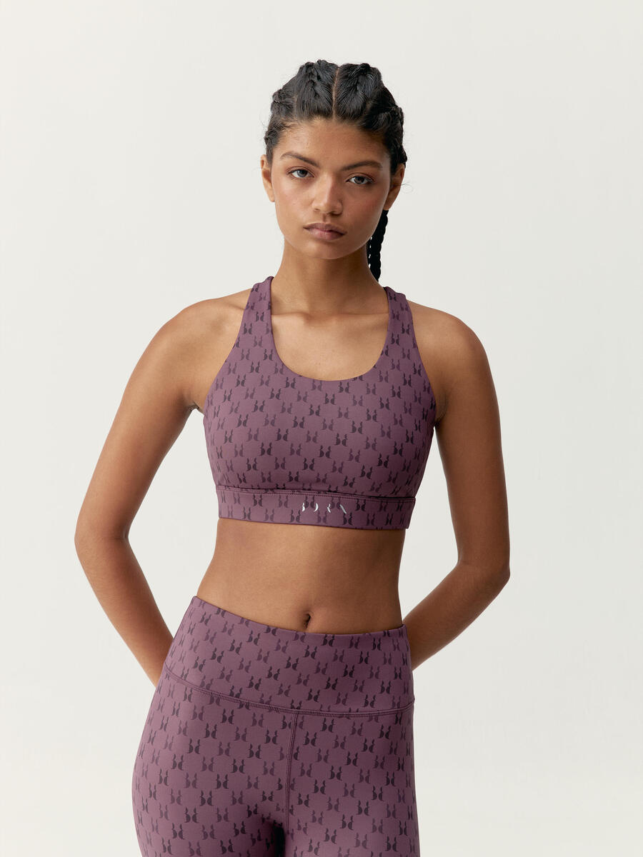 

Женский спортивный бюстгальтер Monogram Born Living Yoga со средней поддержкой