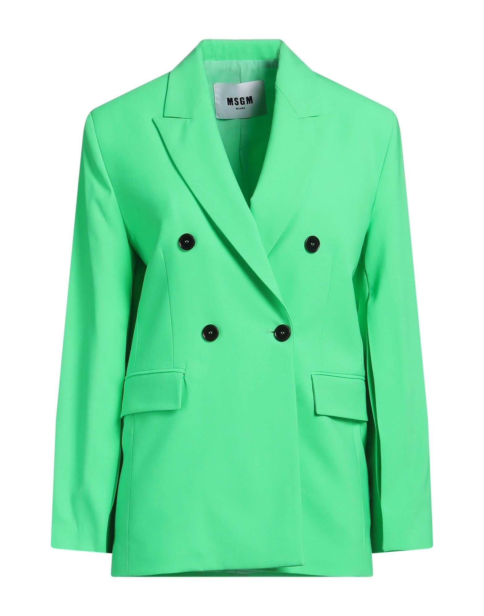 

Блейзер Msgm, зеленый
