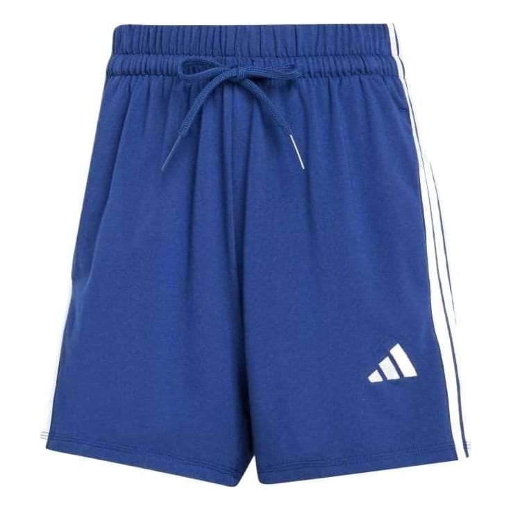 

Спортивные шорты (WMNS) adidas Essentials 3-Stripes Cotton Shorts 'Blue', синий