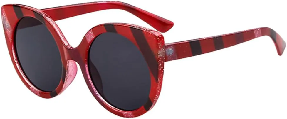 

Контрастные солнцезащитные очки «кошачий глаз» для женщин, винтажный ретро-стиль, блестящая многоцветная оправа, солнцезащитные очки «кошачий глаз» MTZJH, C2