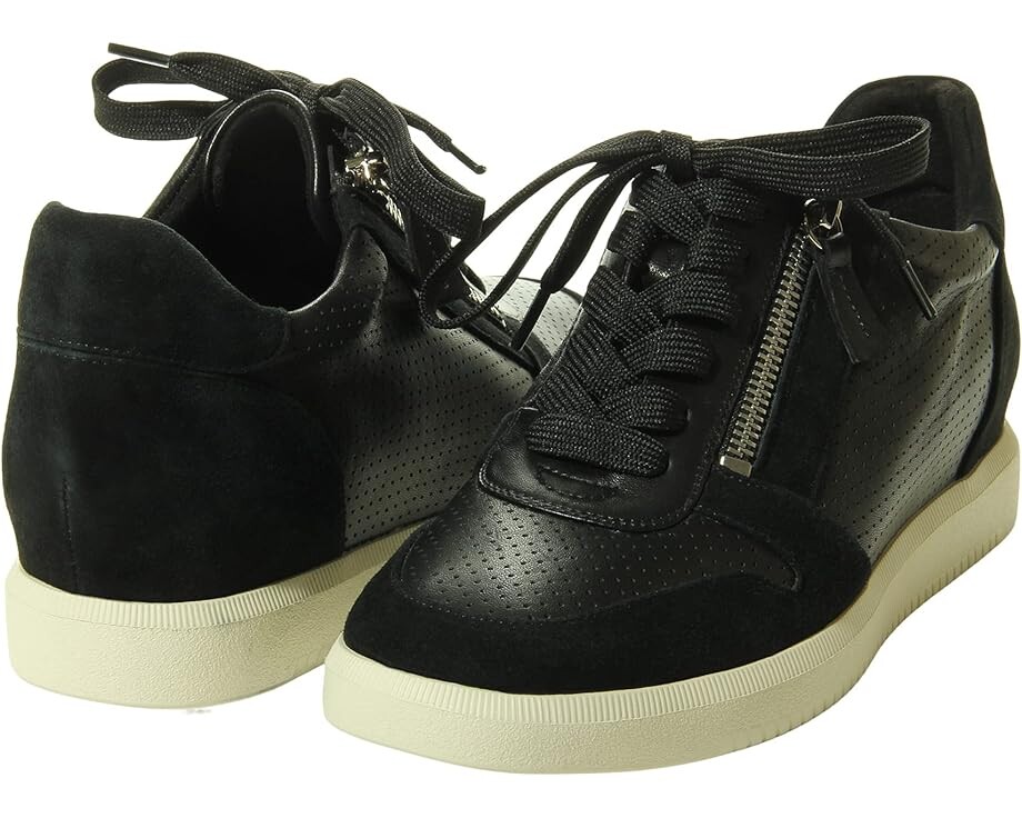 

Кроссовки Vaneli Virton, цвет Black Nappa/Black Suede