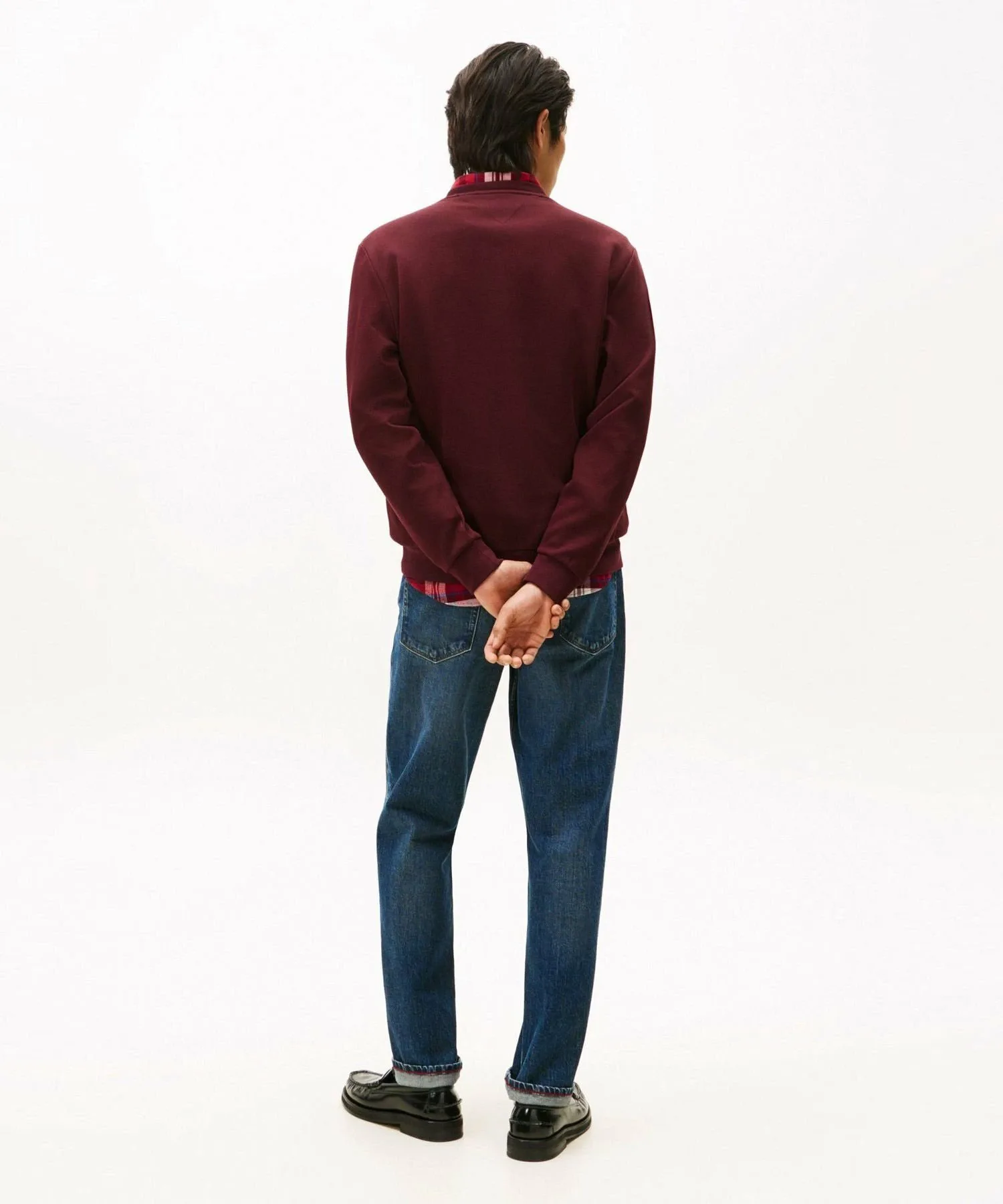 Свитшот Essential In Techno с круглым вырезом TOMMY HILFIGER, Navy DW5 — фото 4