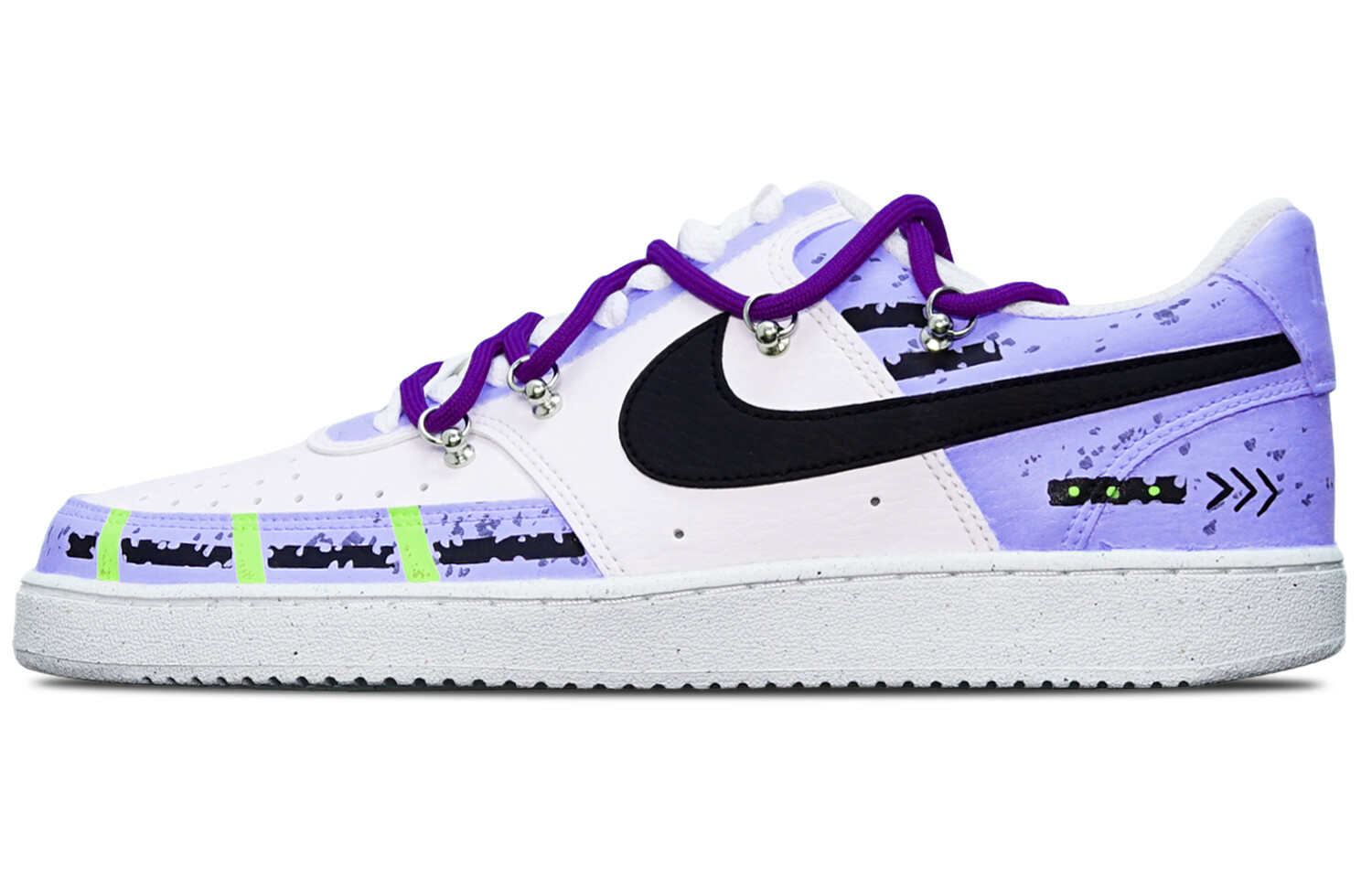 

Кроссовки Nike Court Vision 1, фиолетовый/белый