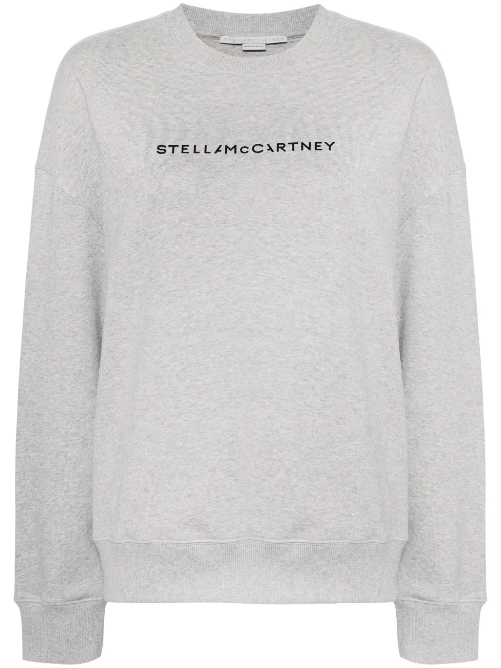 

Толстовка с логотипом STELLA MCCARTNEY, серый