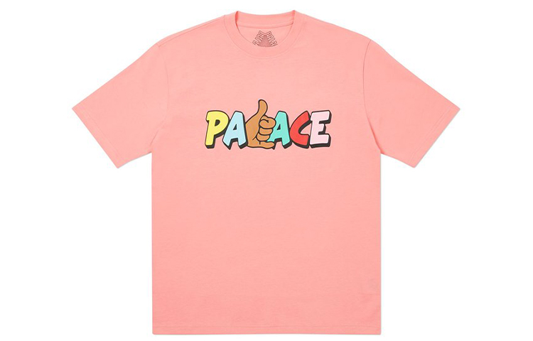 

Футболка Palace Shitfaced Shaka розовая