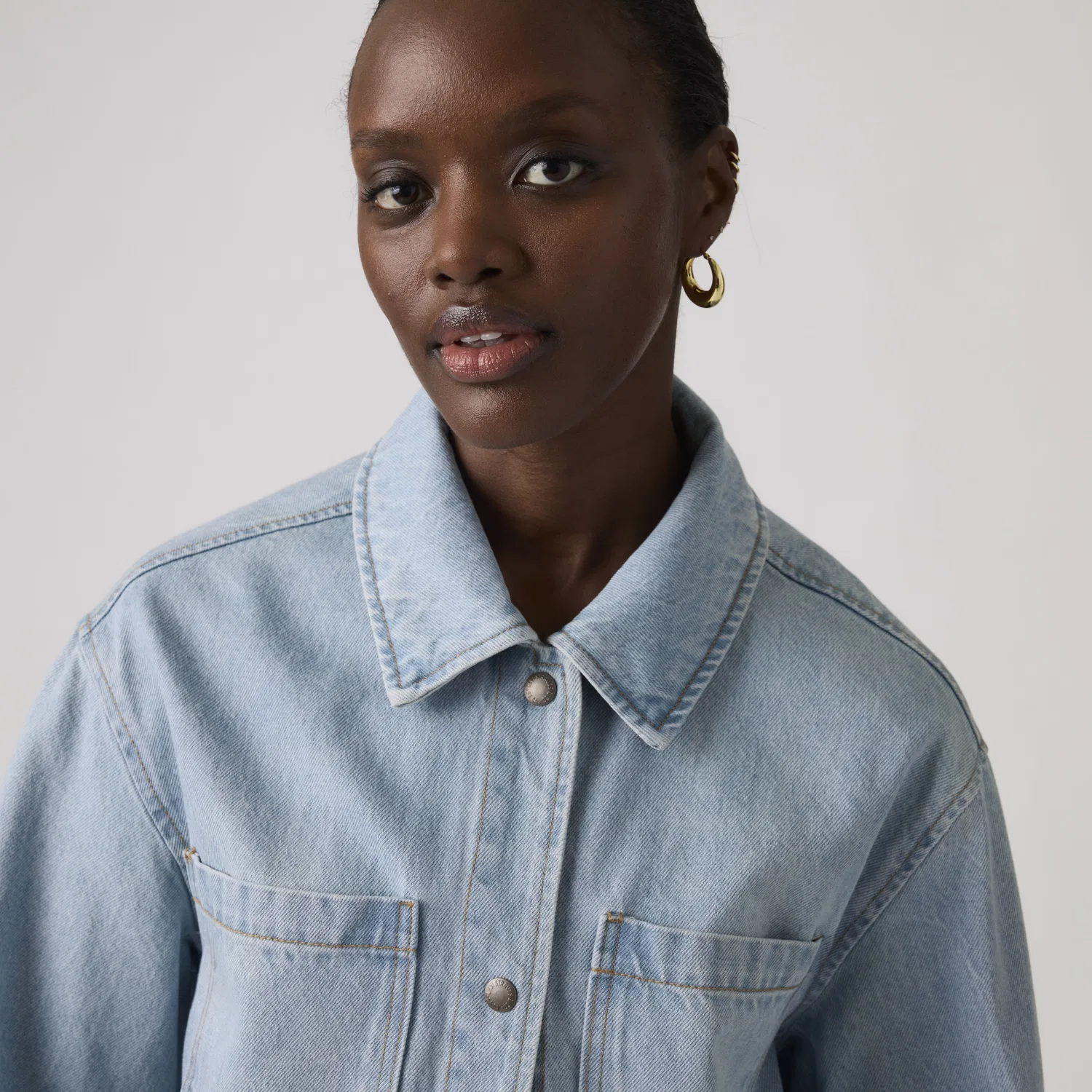 Куртка с двумя карманами Levi's, Light Wash — фото 2
