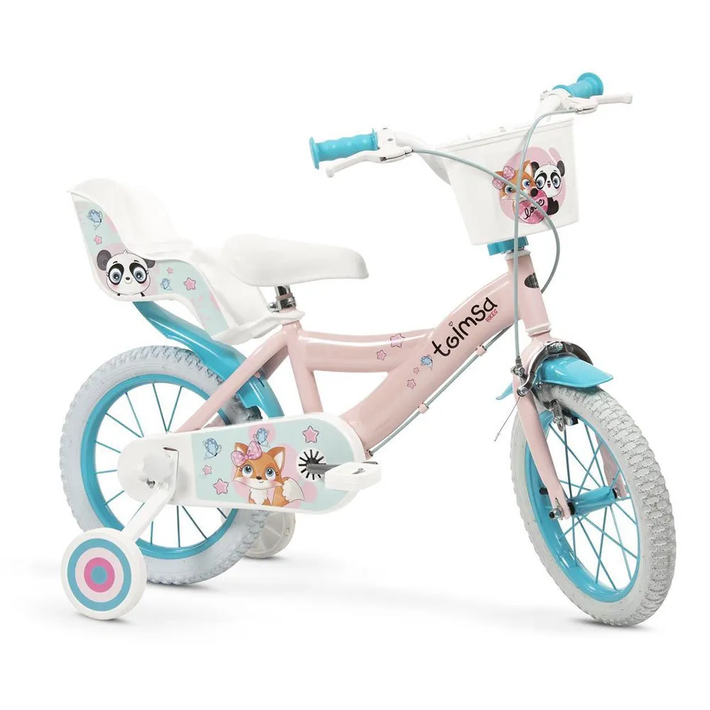 

Детский велосипед Toimsas 14В'' Cuddly, розовый