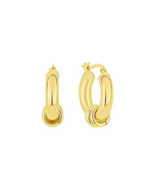 

Серьги-Кольца с тремя кольцами And Now This, gold