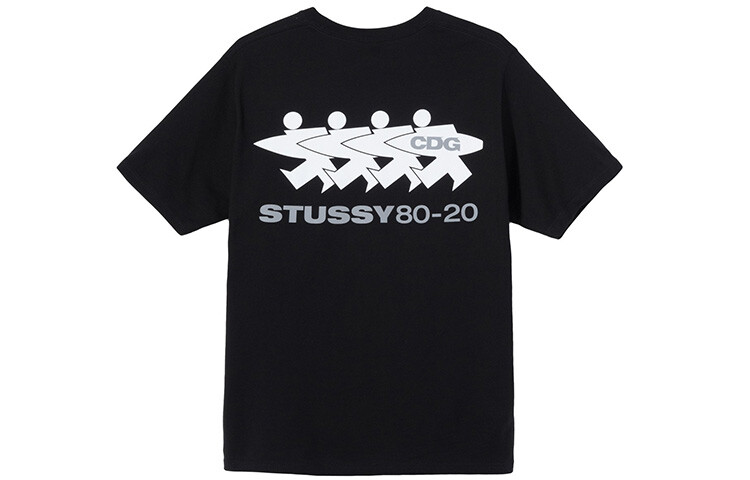 

Футболка Cdg X унисекс Stussy, белый