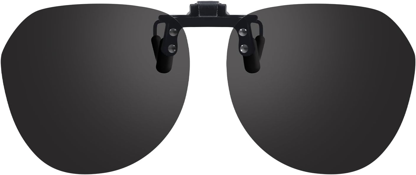 

Солнцезащитные очки Trysee Clip on, надеваемые поверх очков с диоптриями, поляризованные, откидные, с защитой от бликов и защитой UV400 TS-CO-801, C1009 Grey-52mm*52mm