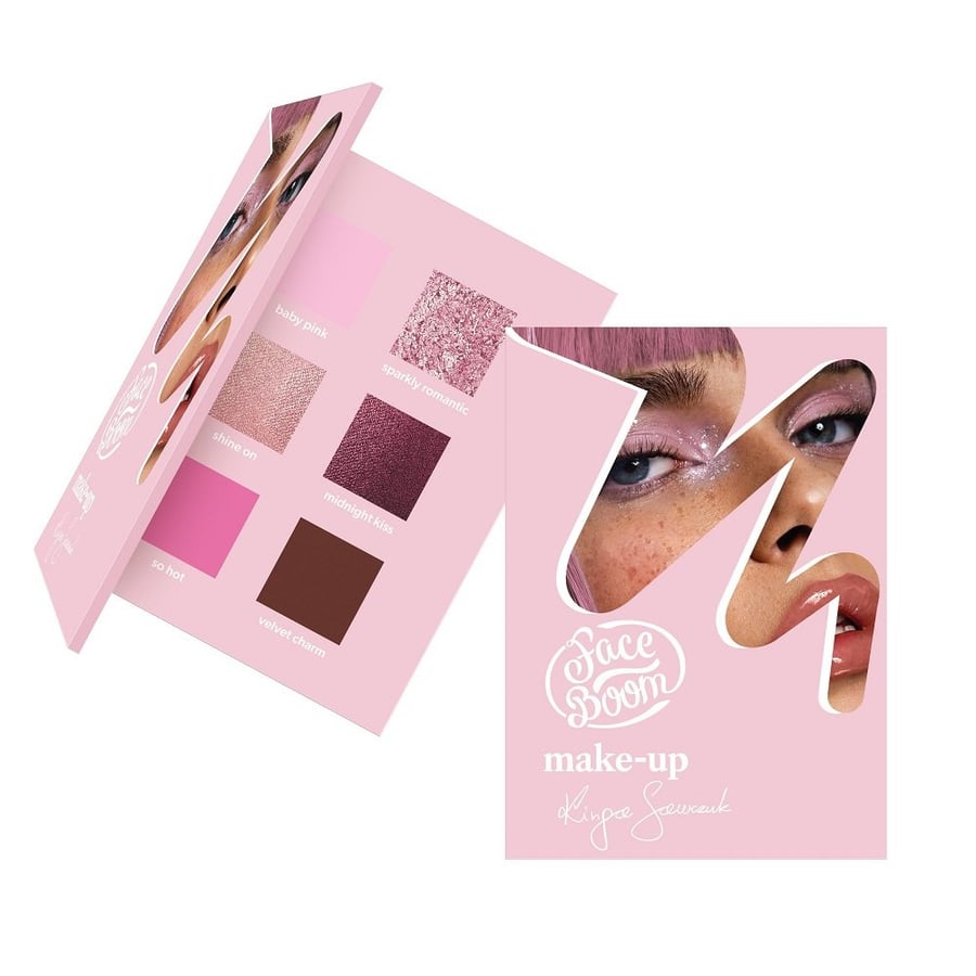 

Палетка теней для век Face Boom Pink Power Girl 9 г FaceBoom