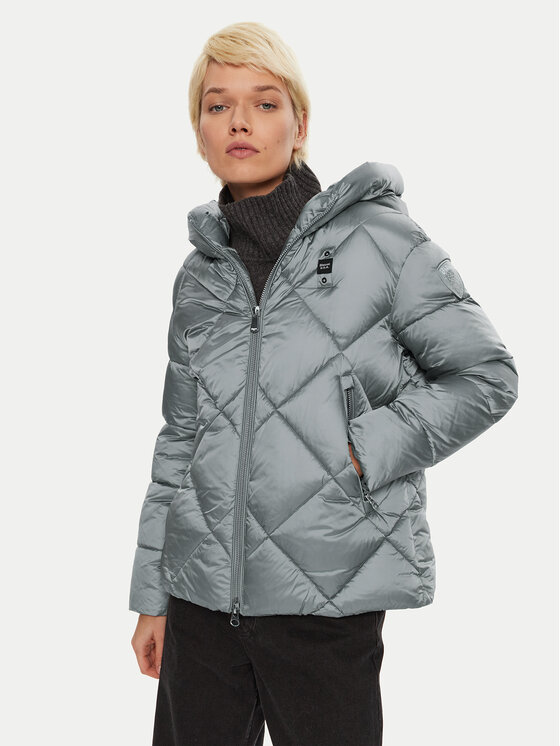 

Зимняя куртка стандартного кроя 24WBLDC02273 Blauer, серый
