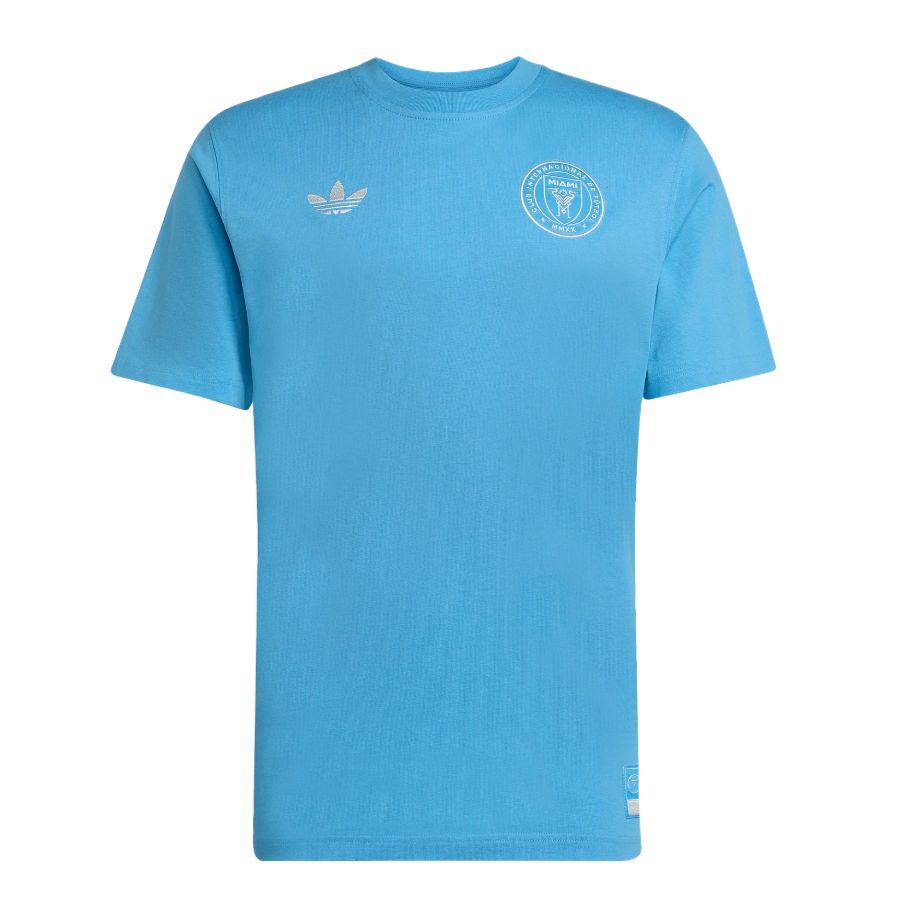 

Футболка SS25 Inter Miami CF мужская Adidas Originals, синий