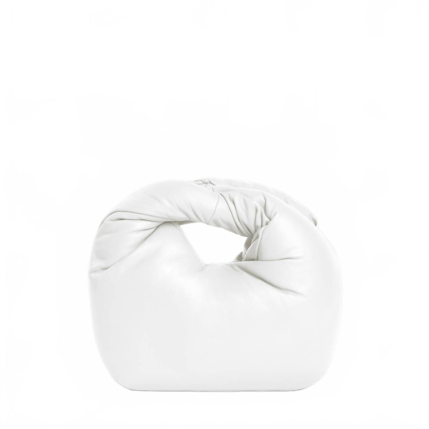 

Женская сумка Mello с верхней ручкой в белом цвете Lemiz