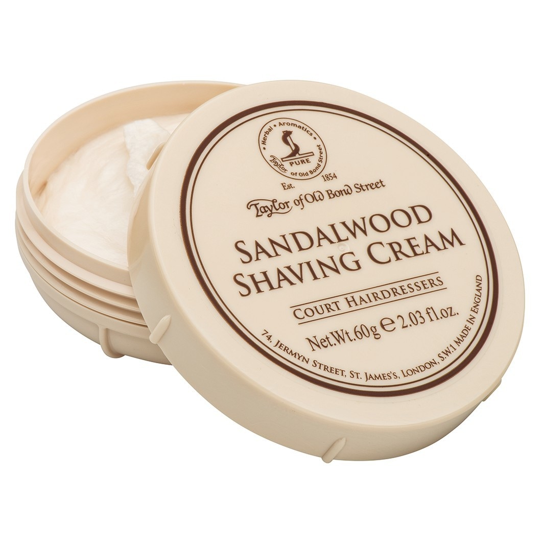 

Крем для бритья sandalwood Taylor Of Old Bond Street, объем 60 мл