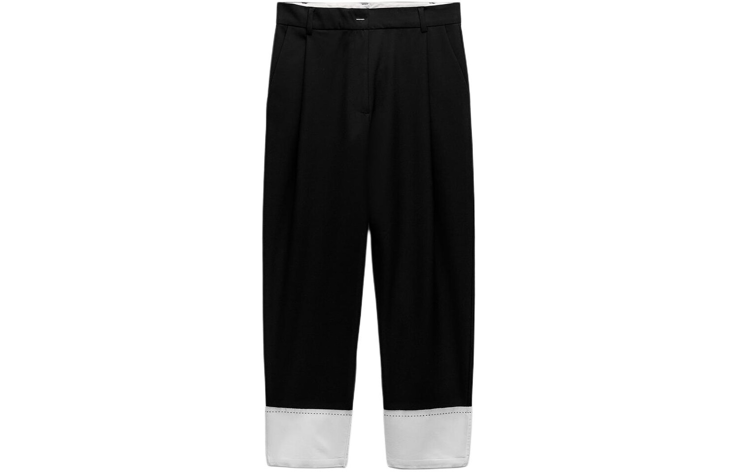 

Повседневные брюки женские черные Zara