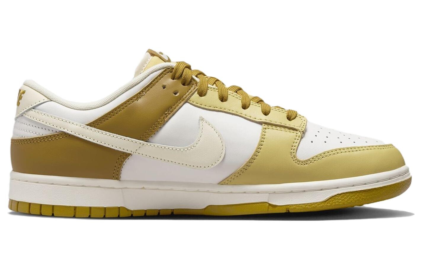 Мужские кроссовки для скейтбординга Nike Dunk, Белое золото — фото 2
